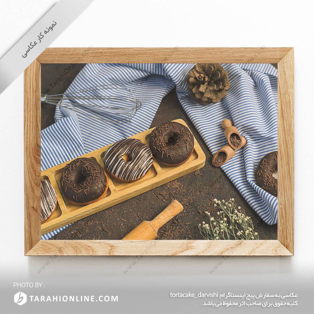 عکاسی از دونات